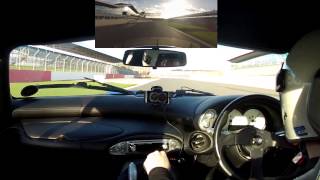 TVR Sagaris  Silverstone full GP circuit dry incar footage [upl. by Rennie]