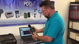 How to Use the Sound Level Meter PCE322A [upl. by Novit]