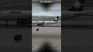 UATC 2024 Volaris airlines a320NEO landing at Portland international airport [upl. by Ayalahs843]