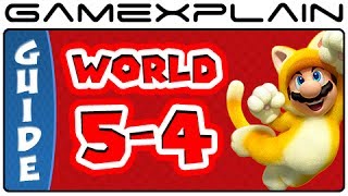 Super Mario 3D World  World 54 Green Stars amp Stamp Locations Guide amp Walkthrough [upl. by Karel]