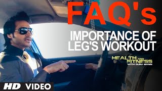 Importance of LEGS WORKOUT  Guru Mann  Health And Fitness [upl. by Derick]