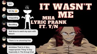 Perfect  lyric prank MHA x YN [upl. by Gio143]