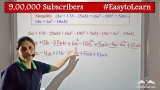 Simplifying Algebraic Expressions  Class 7  CBSE  NCERT  ICSE [upl. by Laurent841]