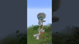 Funny Minecraft Animation  Squidward Shorts [upl. by Nahtaneoj]