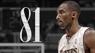 The Game When Kobe Bryant Scored 81 Points amp Became The Legend  January 22 2006 [upl. by Wat]