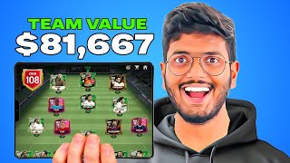 This FC MOBILE Team Costs 81667 😱 [upl. by Leacock]