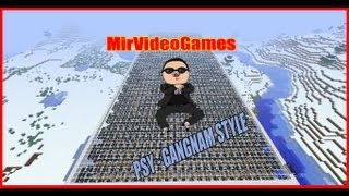 Note Block 6  PSY  GANGNAM STYLE 강남스타일 в игре Minecraft [upl. by Deelaw]