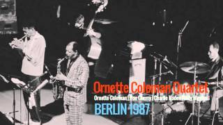 Ornette Coleman Live in Berlin 1987 [upl. by Vins682]