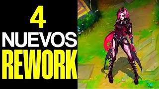 4 REWORKS CONFIRMADOS 2024  League of Legends [upl. by Kosiur558]