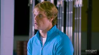 How EXOGEN Healed Greg Olsen His Bone Fracture Allpro Tight End [upl. by Korten]