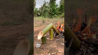 Survival Skills Steam Distiller for Dirty Water in Extreme Conditionscamping bushcraft outdoors [upl. by Honorine]