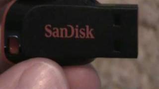 SanDisk Cruzer Blade 8GB Review [upl. by Yditsahc]