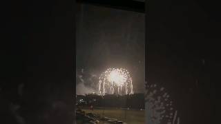 Epcot Fireworks from Disney Skyliner shorts incredible journey from Disneys Hollywood Studios [upl. by Purse]