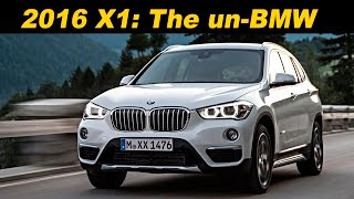 2016  2017 BMW X1 Review and Road Test  DETAILED in 4K UHD [upl. by Hatnamas]