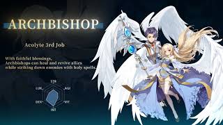 Ragnarok Origin  Archbishop Skills [upl. by Coltun]