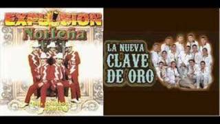 clave de oro vs explosion norteña  corrido del muletas 9 [upl. by Hedvige748]