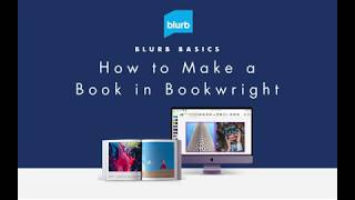 How to Make a Book in BookWright [upl. by Ahsilat419]