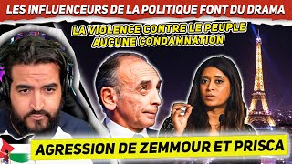 Agression de Prisca Thévenot et Zemmour fake ou réalité Ils imitent les influenceurs Poupette Kenza [upl. by Chipman758]