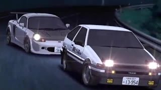 Initial D Dogfight Anime Music Video AMV [upl. by Shadow]