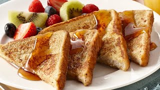 French Toast Recipe  How to Make Tasty French Toast [upl. by Nalat]