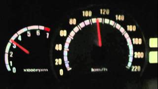 RPM test of a Hyundai Matrix  103 PS engine  test drive [upl. by Toomin739]