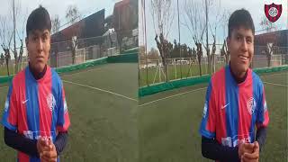 JUVENILES DE BOLIVIA EXPERIMENTARON EN EL FÚTBOL JUVENIL DE SAN LORENZO  AÑO 2023 [upl. by Borer]