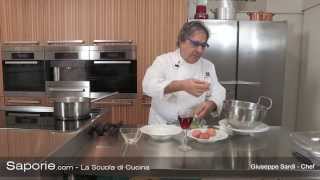 Come preparare lo zabaione  Chef Beppe Sardi  Scuola di cucina Saporie [upl. by Leor]