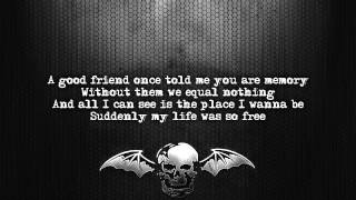 Avenged Sevenfold  Remenissions Lyrics on screen Full HD [upl. by Eednarb]