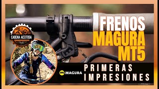 🤔 Magura MT5 estop  ¿Cómo son los Frenos MAGURA MT5 estop [upl. by Athalla]