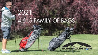 SUN MOUNTAIN SPORTS 45 LS LIGHTWEIGHT GOLF BAG [upl. by Marin]