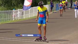 World Games 2017 Patinaje de Velocidad Final Mujeres 200 Mts [upl. by Airot932]