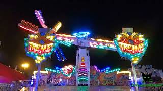 PREMIERE NEWEST BELGIAN THRILL LOOPING RIDE quotXTREMEquot SIMONBODET  KERMIS AALST BELGIUM 2022 [upl. by Cinnamon]