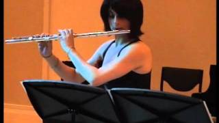 Cristobal Halffter  DEBLA Solo VI for solo Flute 1980  Irene Gabarron del Toro [upl. by Warford]