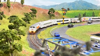 Drama review diorama mainan kereta api Remote Kontrolnya seperti di dalam kabin masinis beneran [upl. by Weirick742]