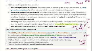 PMF IAS  Ecology and Environment  Chapter  7  Natural Ecosystems  Part  18 [upl. by Daukas]