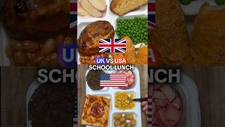 UK vs USA  School Lunch [upl. by Accem]