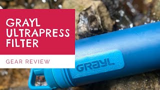 Grayl UltraPress Gear Review  Is this the best way of treating water on a hike [upl. by Wilt823]