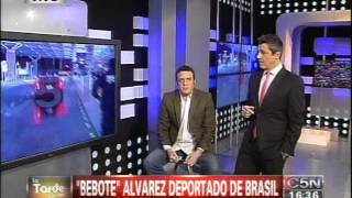 C5N  BRASIL 2014 BEBOTE ALVAREZ DEPORTADO [upl. by Korns]