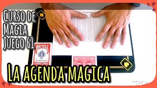 La agenda mágica  Truco revelado 61  Curso de magia con cartas  Aprende magia en 7 minutos [upl. by Gersham]