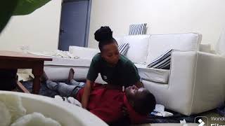 FAINTING PRANK ON MY GIRLFRIEND ❤️ [upl. by Elagiba360]