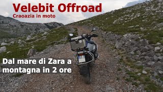 Strade sterrate di Velebit  Croazia in Moto [upl. by Olinad]