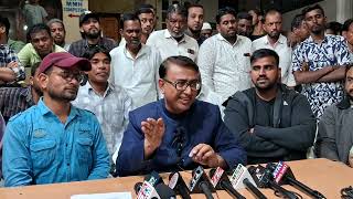 Amjed Ullah Khan Spokesman MBT seen addressing Media at Darul Aman Chanchalguda [upl. by Tabatha]