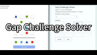 Gap Challenge Solver  Shape Sudoku  Deductive Logical Thinking [upl. by Chapa]