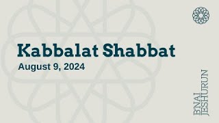 Kabbalat Shabbat  August 9  2024 [upl. by Eittak262]