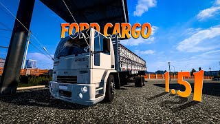 Ford Cargo 2428 Top Mod Ets2  DALENHA MODS  ets2 [upl. by Kirred538]