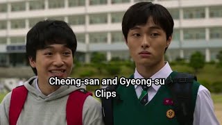 Cheongsan and Gyeongsu Clips allofusaredead [upl. by Boaten515]