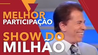 MELHOR PARTICIPAÇÃO NO SHOW DO MILHÃO – 2001 [upl. by Gorlin]