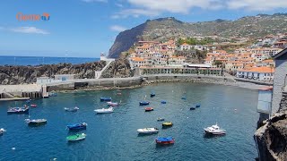 Imagens da Vila de Camara de Lobos na ilha Madeira  July2024  3 [upl. by Thomas]