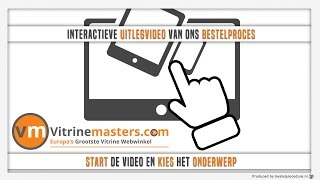 Uitlegvideo bestelproces Vitrinemasterscom [upl. by Ahsiea]