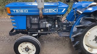 ISEKI TS1610 2WD Compact Tractor amp Rotavator [upl. by Tolkan567]